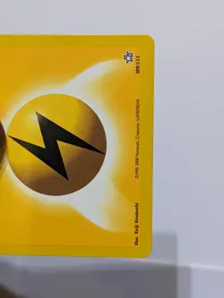 Yellow Lightning Energy 1st Edition Neo Genesis 109/111 Pokemon Card - NM - Image 3