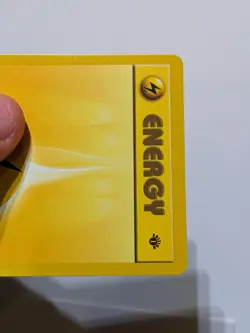 Yellow Lightning Energy 1st Edition Neo Genesis 109/111 Pokemon Card - NM - Image 5