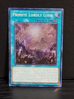 Yugioh Primite Lordly Lode BLMM-EN172 Secret Rare NM 1st Ed - Image 1