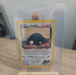 Pokemon Card Rockets Snorlax Gym Heroes 33/132 Played/HP - Image 2