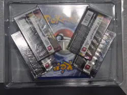 POKEMON TCG Alakazam V Box 4 Booster Packs + Alakazam V Promo Cards - Image 4