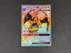 Naganadel GX SV63/SV94 Hidden Fates Holo Full Art Pokemon Card - Image 1