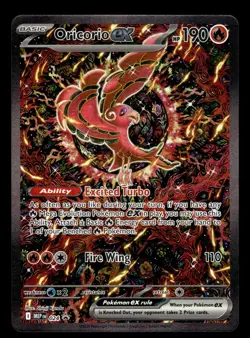 Oricorio ex MEP 024 Black Star Promo Pokemon Card - Image 1