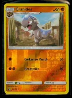 Pokemon CRANDIOS 64/156 - Ultra Prism Rev Holo - MINT - Image 1