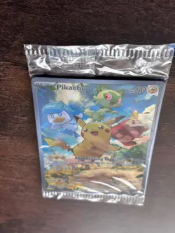 Pokemon Pikachu Holo Promo SVP: Scarlet & Violet 027 Card The Pokemon Company - Image 4