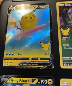 Pokemon TCG Pikachu 7 Card Lot (4 Holo) 🔥MINT 🔥pikachu - Image 2
