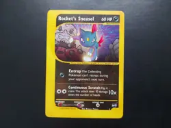 Pokemon - Rocket's Sneasel 5 Promo Best of Game Promo - Image 1