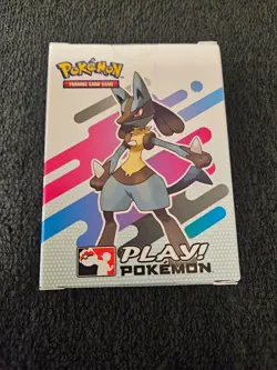 POKEMON TCG LEARN TO PLAY DEMO DECK LUCARIO SEALED Visit My eBay Store - Image 1