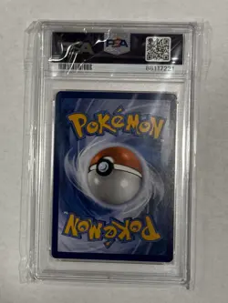 Pokemon Sun & Moon Black Star Promo SM108 Ash’s Pikachu PSA 8 - Image 2
