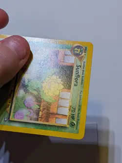 Sunflora 50/111 1st Edition Neo Genesis 2000 Pokemon WotC - NM - Image 4