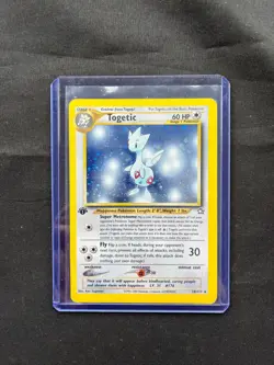 Pokemon TCG Togetic Neo Genesis 16/111 Holo 1st Edition Holo LP - Image 1