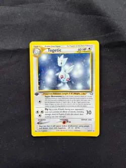 Pokemon TCG Togetic Neo Genesis 16/111 Holo 1st Edition Holo LP - Image 2