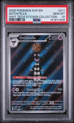 Pokemon Promo Gothitelle 211 PSA 10 - Image 1