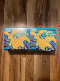 Pokemon TCG Elite Trainer Box Mega Evolution Ascended Heroes 2x read description - Image 1