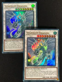 Yugioh Stardust Dragon DUPO-EN103 Ultra x2 (NM) - Image 1