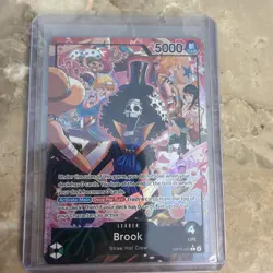 OP15-022 Brook Alt Art Leader Adventure on Kami’s Island One Piece TCG English - Image 3