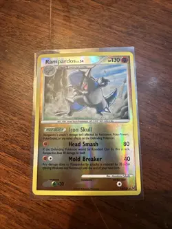 Rampardos 13/127 Platinum Reverse Holo Near Mint Clean Card - Image 1