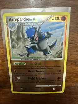 Rampardos 13/127 Platinum Reverse Holo Near Mint Clean Card - Image 2