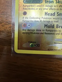 Rampardos 13/127 Platinum Reverse Holo Near Mint Clean Card - Image 5