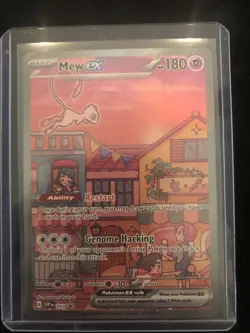 Pokemon Mew ex Promo Scarlet & Violet Promo Cards 053 Pokemon 151 Illustration - Image 1