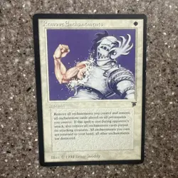 Magic the Gathering - Legends Remove Enchantments Common 1994 - Image 1