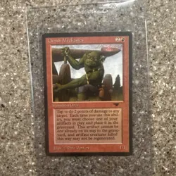 Orcish Mechanics - Antiquities # MTG Magic The Gathering LP/MP - Image 1