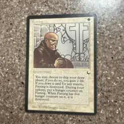 MTG (The Dark 1994) Fasting - Magic The Gathering - LP - Image 1