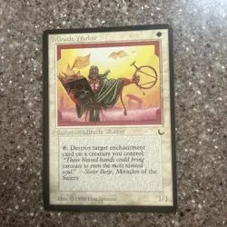 Magic The Gathering MTG Miracle Worker The Dark - LP - Image 1