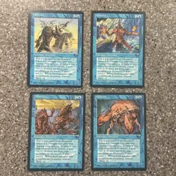 Homarid Warrior (4) Mixed Art Fallen Empires NM MTG Magic the Gathering - Image 1