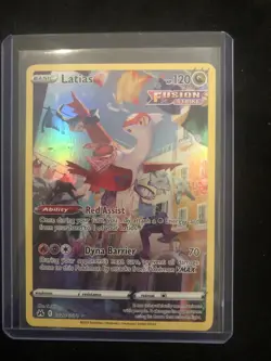 Pokemon TCG Latias GG20/GG70 Crown Zenith: Galarian Gallery Holo Card - Image 1