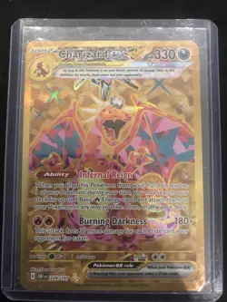 Pokemon TCG - Charizard EX 228/197 - Obsidian Flames - Hyper Rare (Gold) - Image 1