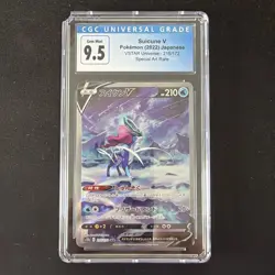 Pokemon Suicune V Special Art Rare Holo CGC 9.5 S12a VSTAR Universe 215/172 - Image 1