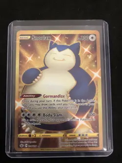 Pokemon Snorlax 224/198 Chilling Reign Gold Secret Rare Full Art Holo NM - Image 1