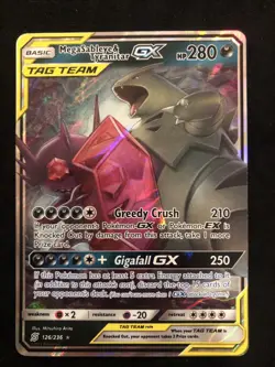 Mega Sableye & Tyranitar GX 126/236 Sun and Moon Unified Minds pokemon Pokemon - Image 1