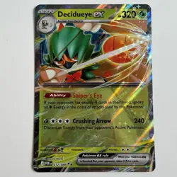 Pokemon TCG Decidueye ex 12/88 ME03: Perfect Order Double Rare Pack Fresh / NM - Image 1