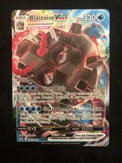 Blastoise Vmax SWSH103 Promo Holo Near Mint Black Star Promo Standard Size - Image 1