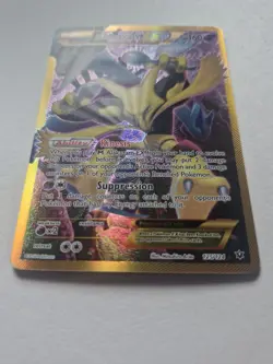 Pokemon Alakazam TCG EX XY Fates Collide Holo Card 125/124 Full Art Secret Rare - Image 2