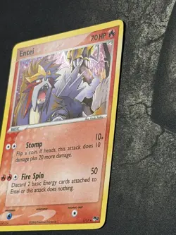 MP- Entei 1/17 POP Series 2 Holo VINTAGE 2006 Pokemon Card - Image 3