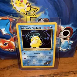 Pokemon Sabrina's Psyduck 1st Edition Gym Challenge #99/132 Regular Card - Image 1