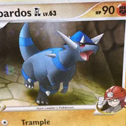 RAMPARDOS GL LV. 63 ( 11/111 ) 2009 Pokemon/ Nintendo Card Swirl Holo - Image 2