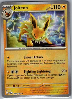 Jolteon Poke Ball 029/131 SV: Prismatic Evolutions - Pokemon Card - NM - Image 1