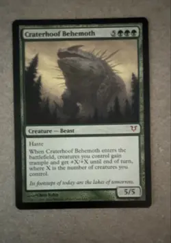 Craterhoof Behemoth Avacyn Restored Regular - Image 1