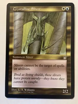 Crystalline Sliver - Stronghold - MTG - Near Mint - Image 1
