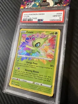 Pokemon Vivid Voltage Celebi 009/185 Amazing Rare PSA 10 Gem Mint - Image 2