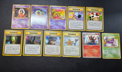 (MP) Banned Art 11Set Misty Sabrina's Gaz Koga`s Ninja Japanese Pokemon Card - Image 1