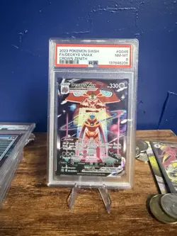 Deoxys VMAX GG45/GG70 Crown Zenith: Galarian Gallery NM Pokemon 2023 - Image 1