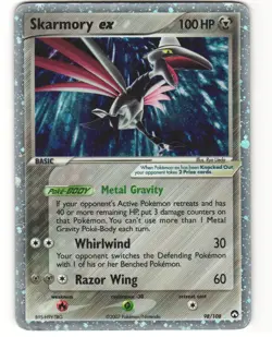 Skarmory ex Pokemon TCG Power Keepers 98/108 MP - Image 1