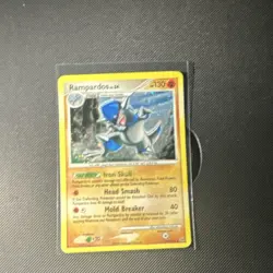 Pokemon TCG Rampardos 13/127 Holo Rare Stage 2 HP 130 English - 2009 - Image 1