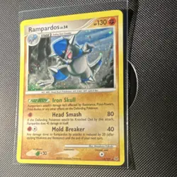 Pokemon TCG Rampardos 13/127 Holo Rare Stage 2 HP 130 English - 2009 - Image 3