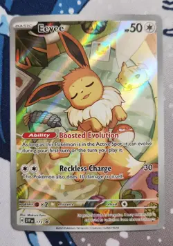 Eevee SVP 173 Prismatic Evolutions ETB Promo Pokemon TCG - Image 1